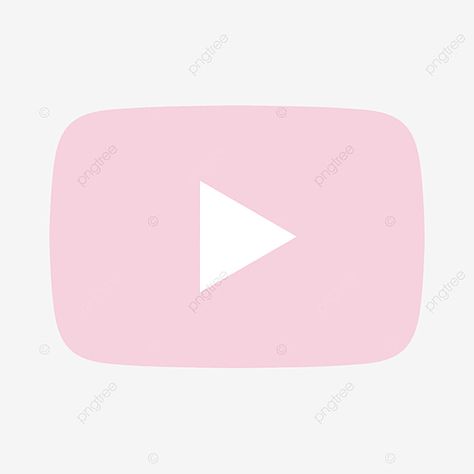 Cute Youtube Icon, Cute Youtube Logos, Lotso Icon, Cute Youtube Icons, Pink Youtube Icon, Social Media Png, Business Aesthetics, Media Png, App Photos