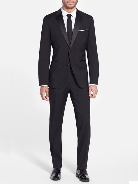 What to Wear to a Black Tie Wedding | TheKnot.com Black Tie Wedding Attire, Wedding Suits Men Black, Modern Tuxedo, Terno Slim, Black Tie Attire, Black Tie Wedding Guests, Black Tux, Promotion Code, Guest Attire