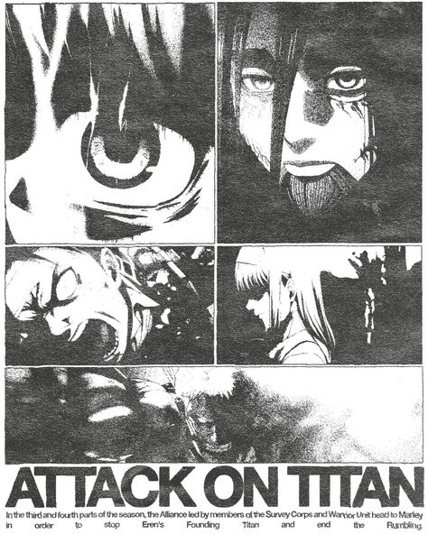 Black And White Wall Posters Aesthetic, Aot Posters Manga, Attack On Titan Poster Wall Decor, Aot Manga Art, Attack On Titan Poster Aesthetic, Manga Posters Aesthetic, Attack On Titan Black And White, Manga Poster Black And White, Poster Prints Aesthetic Black And White