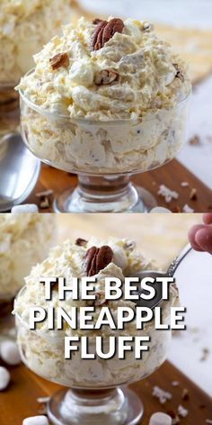 Pineapple Fluff, Fluff Salad Recipes, Cool Whip Desserts, Pineapple Dessert Recipes, Pineapple Desserts, Fluff Recipe, Fluff Desserts, Pineapple Recipes, Jello Recipes