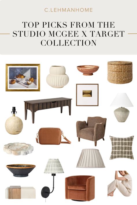 studio mcgee x target furniture and decor Studio Mcgee Decor, Threshold Studio Mcgee, Studio Mcgee Target, Living Under A Rock, Top Furniture, Studio Mcgee, Cozy Decor, Furniture Arrangement, Chic Furniture