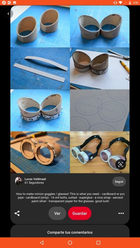 Book Character Day Ideas, Diy Goggles, Character Day Ideas, Egg Box Craft, Aviator Costume, Mad Max Costume, Max Costume, Aviator Goggles, Book Character Day