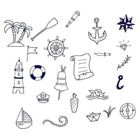 Travel, Line, Sea, Flag, Diamond ,Letter, Bottle, Ship, Ink, Drawing ,Compass Elements ,Ocean, Anchor, Nautical ,Symbol ,Bell ,Lighthouse, Marker ,Marine Nautical Drawings, Bottle Ship, Anchor Drawings, Summer Doodles, Compass Drawing, Ocean Drawing, Beach Themed Crafts, Signature Logo Design, Miniature Embroidery