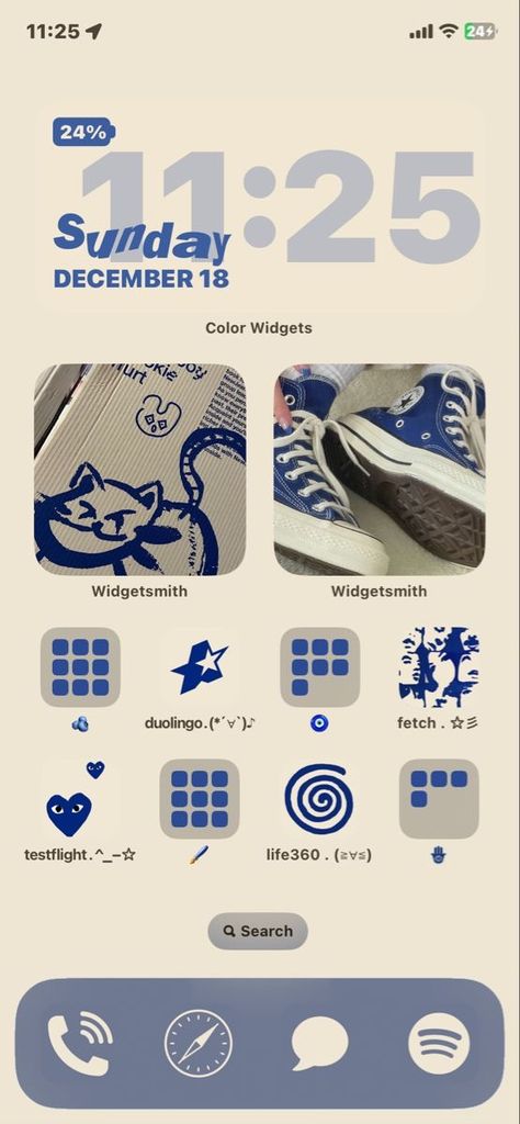 Phone Customization Apps, Navy Phone Theme, Iphone Background Ideas Ios 16, Phone Inspiration Blue, Blue Phone Theme Ideas, Phone Theme Ideas Simple, Blue Phone Widget, Iphone Blue Theme, Iphone Customized Home Screen