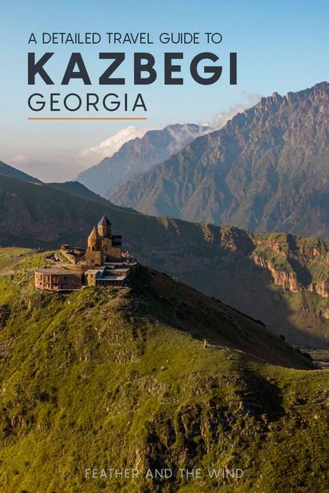 Kazbegi Georgia, Georgia Travel Guide, Georgia Photography, Travel Georgia, Travel Humor Quotes, Visit Georgia, South Ossetia, Travel Film, Georgia Country