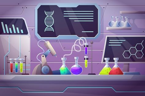 Vector fondo de laboratorio de ciencia r... | Premium Vector #Freepik #vector #laboratorio-farmaceutico #equipo-laboratorio #pruebas-laboratorio #beaker Laboratory Background, Expo Ideas, Science Laboratory, Vector Gradient, Laboratory Science, Cartoon Background, Vector Photo, Premium Vector, Graphic Resources