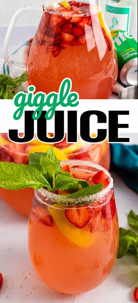 Tropical Giggle Juice, Cocktail Pitcher Recipe Party Drinks, Alcohol Pitcher Recipes, Pitcher Drinks Alcohol, Giggle Juice Recipe, Fruity Vodka Drinks, Moscato Drinks, Cocktail Board, Vacation Cocktails