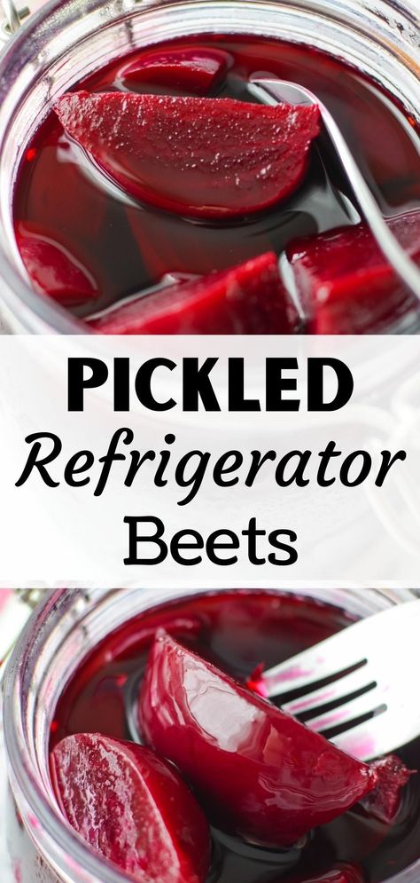 Homemade Pickled Beets Recipe, Pickled Beet Recipe, Pickles Beets, Refrigerator Pickled Beets, Pickled Beets Recipe, Beets Recipe, Pickled Vegetables Recipe, Pickled Foods, Refrigerator Pickles