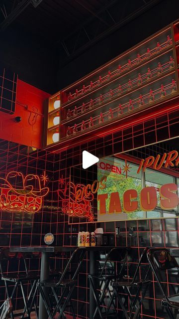 Christina Tapia on Instagram: "Cool Taco Shop. 🌮🤠🥔🥩✨🖤🌽🕹️
@cuatestacoshop 
•
•
#tacoshop #missiontexas #restaurant #coolrestaurant #tacos #potato #corn #arcade #tacosmexicanos #tacolover #fajita" Tacos Potato, Tacos Mexicanos, Taco Shop, Taco Lover, Cool Restaurant, Instagram Cool, April 29, Fajitas, Potato