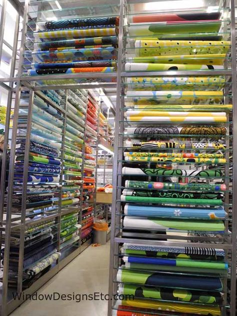 Fabric Rack, Fabric Shop Display, Fabric Store Displays, Fabric Store Design, Visit Helsinki, Interior Design Fabric, Clothing Store Design, Fabric Display, Showroom Interior Design