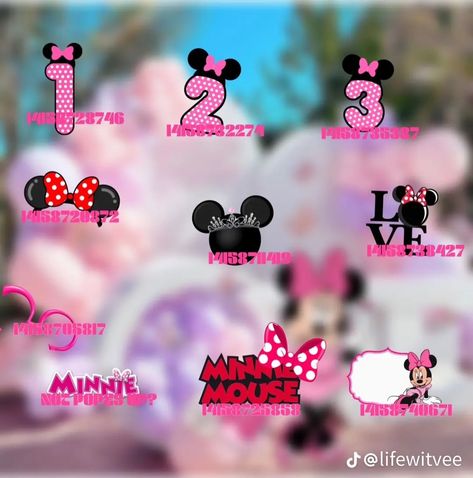 Minnie Mouse Codes For Bloxburg, Stitch Decals Bloxburg, Bloxburg Minnie Mouse Codes, Mickey Mouse Decal Codes Bloxburg, Bloxburg Kid Decal Codes, Bloxburg Minnie Mouse Decals, Bloxburg Disney Decal Codes, Princess Decals Bloxburg, Disney Decals Bloxburg