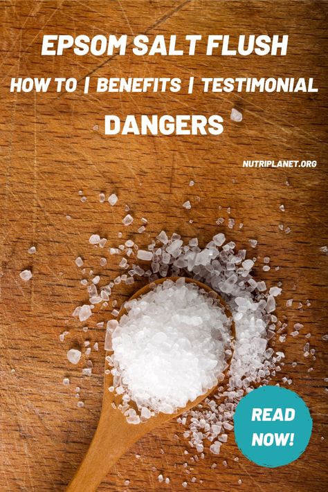 Learn what is Epsom salt aka magnesium sulphate, how to use Epsom salt as a laxative, the dangers associated with Epsom salt flush, natural laxatives for constipation as well as laxative foods, and my own brutally honest Epsom salt flush testimonial. Drinking Epsom Salt Water Benefits, Epsom Salt Flush Drink, Epsom Salt Laxitive Diy, Epsom Salt Laxitive, Natural Laxitive Remedies, Epsom Salt For Constipation, Natural Laxitive, Salt Flush, Salt Water Cleanse