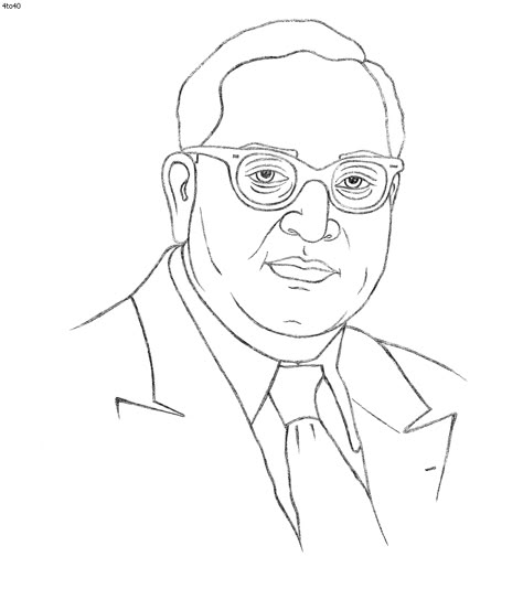 Br Ambedkar, Drawings Of People, Babasaheb Ambedkar, Tattoo Design For Hand, Earth Tattoo, Essay Competition, Mens Lion Tattoo, Pencil Drawing Images, Face Stencils