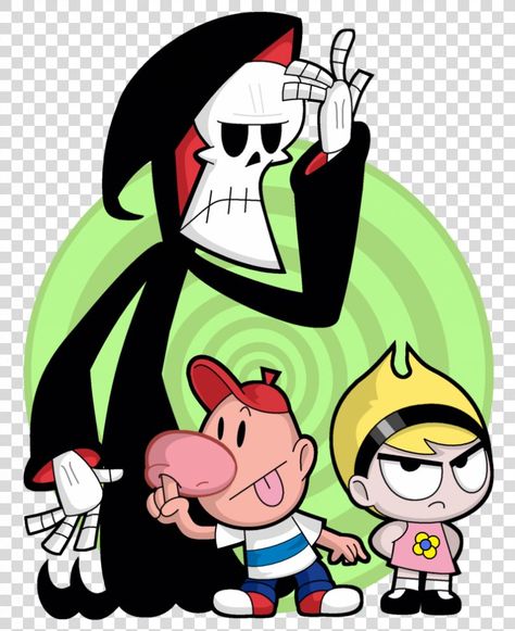 Cartoon Network Viejo, Cartoon Network 90s, 90s Cartoon Characters, Grim Adventures, Cartoon Network Studios, Old Cartoon Network, Cartoon Network Characters, Adventure Time Cartoon, Time Cartoon