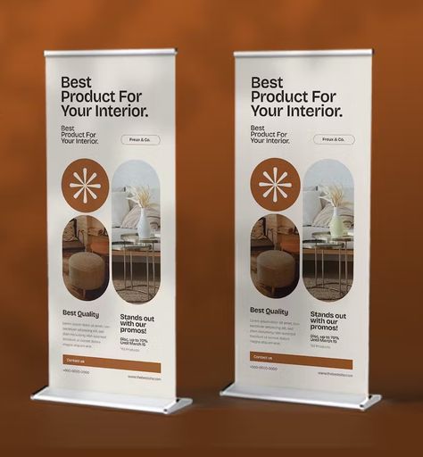 Brownisser Roll Up Banner Template AI, EPS, PSD Standee Banner Design, Email Banner Design Inspiration, Pull Up Banner Design Ideas, Popup Banner Design, Stand Up Banner Design, Roll Up Banner Design Ideas, Rollup Design Ideas, Retractable Banner Design Ideas, Banner Roll Up Design