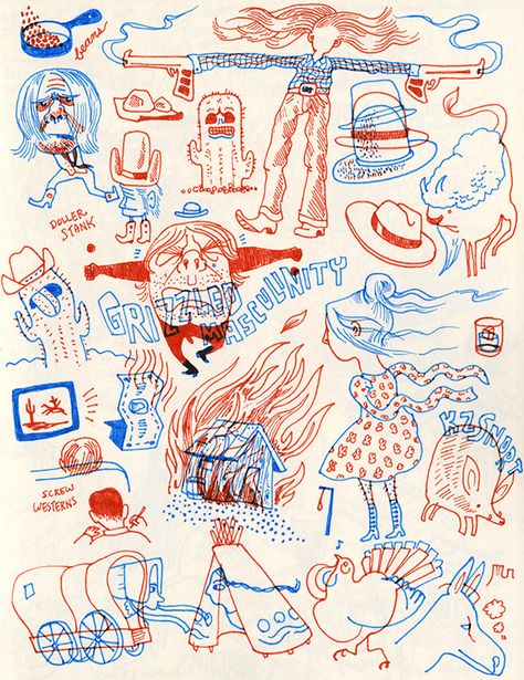 Red and Blue Notes on SVA Portfolios Blue Notes, Sketch Note, Blue Drawings, Blue Tattoo, School Of Visual Arts, Tattoo Flash Art, Mini Drawings, Sketchbook Inspiration, Flash Art