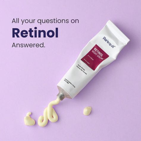 What is Retinol? Retinol is the purest form of Vitamin A. Effective on all skin types it is considered the gold standard in anti ageing skincare. Retinol is available in varying concentrations and as creams, gels, serums etc., in the market. Including Retinol in your skin care routine and using it frequently can be confusing. But we’re here to guide. Swipe through to find the most common Retinol related questions answered. If we have missed anything, shoot us a DM and we'll answer it! Anti Ageing Skincare, Before And After Acne, Skincare Retinol, What Is Retinol, Ageing Skincare, Retinol Night Cream, Popular Skin Care Products, Retinol Cream, Retinol Serum