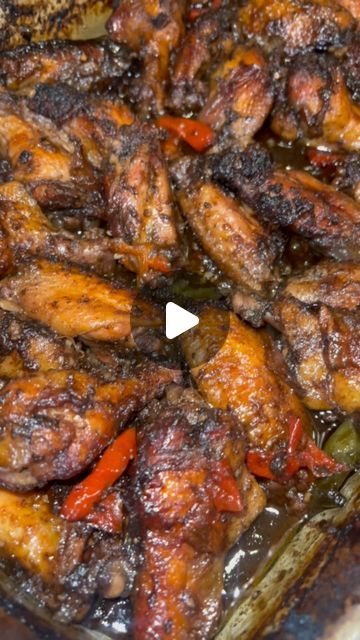 Raven Hall on Instagram: "I had to run these Baked Honey Jerk Wings back!🤤😋Omg These were so good and falling off the bone.   #wingwednesday #wing #dinner #dinnerideas #weeknightdinner #cooking #cookingathome #cookingtime #cookingwithlove #delicious #dinner #eat #eating #food #foodblogger #foodie #foodies #foodlover #foodporn #foods #foodstagram #explore #explorepage" Creamy Shrimp And Grits Recipe, Wing Dinner, Baked Jerk Chicken, Jamaican Recipe, Wings Recipe Baked, Jerk Chicken Wings, Waldorf Salad Recipe, Isley Brothers, Wings In The Oven