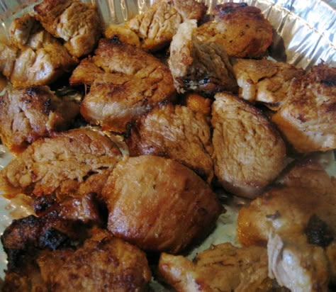 Cuban in the Midwest: Masitas de Puerco: Fried Pork Chunks Cuban Fried Pork Chunks, Fried Pork Chunks Puerto Rican, Cuban Pork Chunks, Pork Loin Chunks Recipes, Cuban Pork Recipes, Pork Chunks Recipes Easy, Pork Chunks Recipes, Fried Pork Chunks, Recipes With Pork Chunks