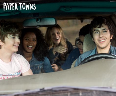 Paper Towns Movie, Austin Abrams, Nat Wolff, Jaz Sinclair, John Green Books, Relationship Books, Paper Towns, Teen Movies, Friends Set