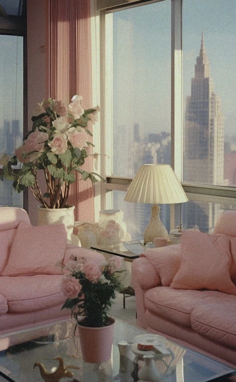 #80s #interiordesign #interior #design #80saesthetic #vaporwave #dreamcore #nostalgiacore #80smusoc #80sthrowback #eighties #80svibes #1980s #the80s #80snostalgia #80sinterior #vintageaesthetic #retrowave #synthwave #80sphotos #aesthetic #80sapartment #80sdecor #80smovie #80spenthouse #pastelpink #pastel #pink Pink Miami Aesthetic, 80s Aesthetic Kitchen, Pink 80s Aesthetic, 80s Living Room Aesthetic, 80s Apartment Aesthetic, 80s Home Aesthetic, Eighties Aesthetic, Pink Penthouse, 80s Apartment