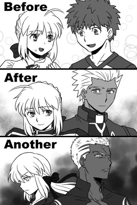 Emiya Alter, Saber X Shirou, Archer Emiya, Awsome Pictures, Shirou Emiya, Arturia Pendragon, Heroes Book, Fate Stay Night Anime, Elsword