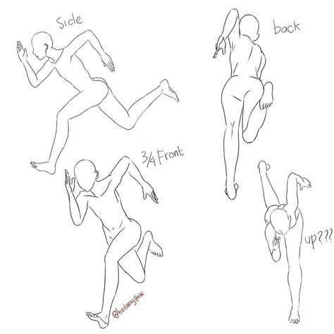 Male Running Pose Drawing, Human Running Drawing, Running Pose Reference Male, Running While Carrying Someone Pose, Guy Running Reference, Running Front View Reference, Man Running Drawing Reference, Running Foreshortening, Running Pose Reference Photo