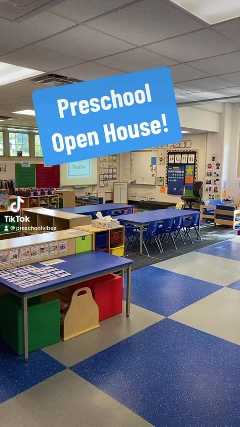 Check out what I do for our preschool open house! #preschoolvibes #preschool #classroomtour #backtoschool | Preschool Vibes | Preschool Vibes · Original audio Open House Scavenger Hunt, Preschool Open House, Parent Open House, House Scavenger Hunt, Open House Ideas, Kindergarten Goals, Preschool Designs, Classroom Tour, Fun Classroom Activities