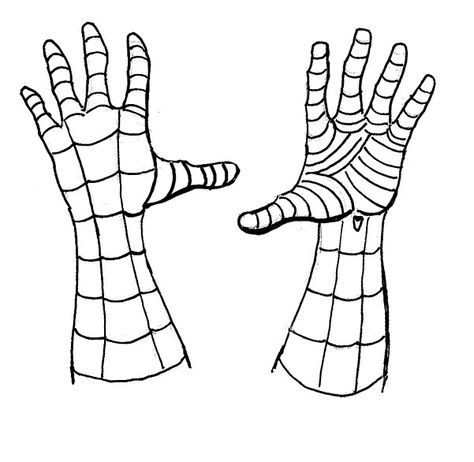 Spiderman Gloves, Spiderman Hand, Drawing On Hand, Gloves Drawing, Spiderman Sketches, Arm Drawing, Web Pattern, Spiderman Drawing, Pretty Hand Tattoos