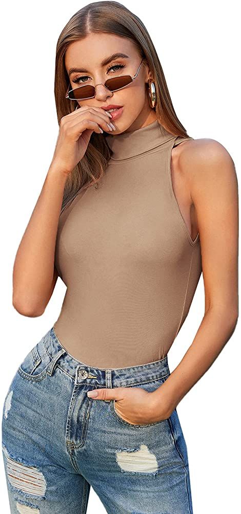 Sleeveless High Neck Blouse, Turtleneck Tank Top, Halter Tank Top, Tank Top White, Woman Suit Fashion, Halter Tank, Suit Fashion, White Tank Top, Women's Summer Fashion