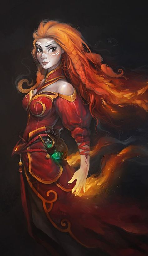 Fire Genasi, Dota 2, Arte Fantasy, Fantasy Inspiration, Tarzan, Dnd Characters, Disney Style, A Fire, Manga Comics