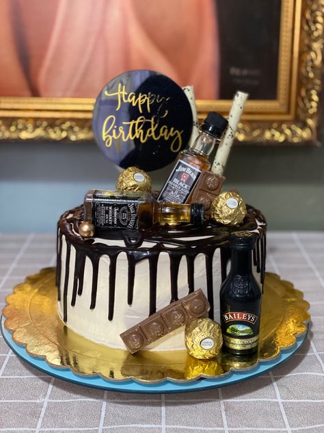 liquor cake, jack daniels cake, mens birthday cake, 60th birthday cake Men Birthday Cakes Liquor, 60th Birthday Cake Men, 45th Birthday Cake Men, Liquor Cake For Men, 65th Birthday Cakes For Men, Jack Daniels Cake For Men, Cake Mens Birthday, Happy Birthday Jack Daniels, Cake 60th Birthday