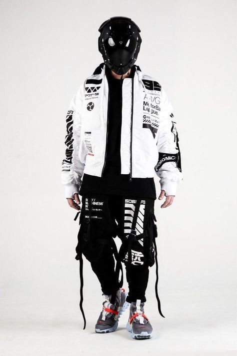 Cyberpunk Outfit Men, Punk Clothes Men, Punk Outfits Men, Techwear Girl, Cyberpunk Streetwear, Cyberpunk Outfit, Techwear Fashion, Cyberpunk Clothes, Goth Fashion Punk