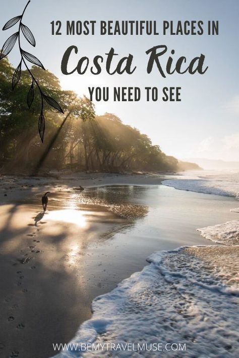 Costa Rica is a beautiful country to travel in, and here are the 12 top spots you must visit when traveling to the country. Click to see the list and plan your Costa Rica itinerary now #CostaRica Country To Travel, Costa Rica Itinerary, Visit Costa Rica, Solo Travel Tips, Costa Rica Travel, My Travel, Backpacking Travel, Beautiful Country, Most Beautiful Places