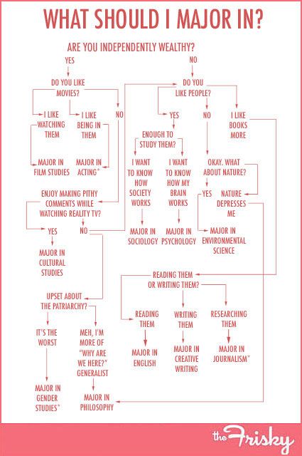 What To Major In, Flowchart Ideas, Independently Wealthy, Flow Charts, Stem Subjects, Career Pathways, Res Life, Resident Assistant, College Majors