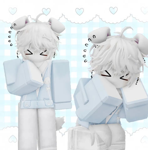 buru buru dog ava <3 follow 4 more ^_^ #roblox #cuterobloxoutfit #robloxoutfits #robloxfit #robloxboy #robloxcode #cute #cutecore #buruburudog #buruburu #san-x #aesthetic #robloxinspo #robloxavatar #robloxcodes #robloxcode #dog #puppy Cutecore Rblx Fits, Roblox Tuxedo Outfit Codes, Bubba Doll Roblox Avatar Code, Dog Roblox Avatar, Korblox Recolor Code, 1.0 Roblox Avatars, Gender Neutral Roblox Avatars, Cutecore Roblox Avatars Male, Buru Buru Dog