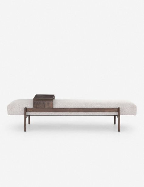 Fae Bench – Lulu and Georgia Accent Bench, Bench Designs, Entryway Living Room, Living Room Bench, Lulu And Georgia, Modern Bench, Living Room Shop, Wooden Bench, Outdoor Dining Furniture