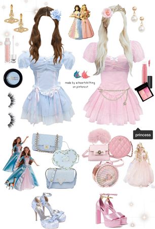 Barbie Aesthetic Halloween Costume, Princess And Pauper Barbie Halloween, Princess And The Pauper Inspired Outfit, Barbie Princess And The Pauper Costume Halloween, Barbie Movie Characters Outfits, Barbie Outfits From Movies, Barbie Princess Inspired Outfits, Barbie Princess And The Pauper Inspired Outfits, Barbie Inspired Halloween Costume