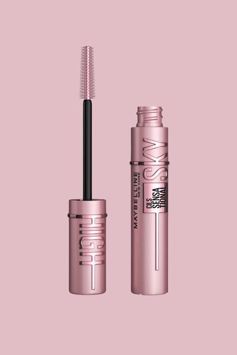 #maybelline #mascara #mascarabest #maybellinenewyorkmascara Maybeline Mascara, Lash Sensational Sky High Mascara, Sky High Mascara, Maybelline Mascara, Lash Sensational, Long Eyelashes, Black Mascara, Maybelline New York, Longer Eyelashes