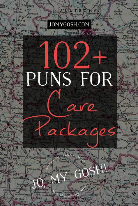 List of puns to use for care packages. Love this & saving it! College idea theme box Gifts For Boyfriend Long Distance, Deployment Care Packages, Military Care Package, Military Deployment, Crafts For Teens To Make, College Care Package, Care Box, Care Packages, Military Spouse