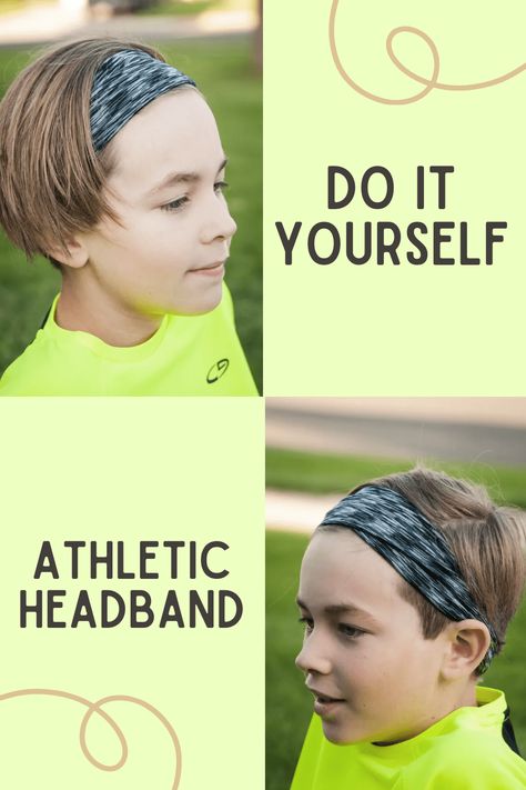 Athletic Headbands Hairstyles, Headband Sew, Diy Bow Headband, Boy Headbands, Headbands Diy, Hair Bands Diy, Sewing Men, Sewing Headbands, Big Bow Headband