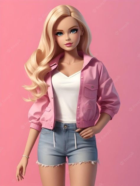 Pictures Of Barbie, Barbie Wallpaper, Barbie Chelsea Doll, Iconic Pictures, Barbie Pictures, Barbie Drawing, Dress Barbie Doll, Doll Pictures, Barbie Art