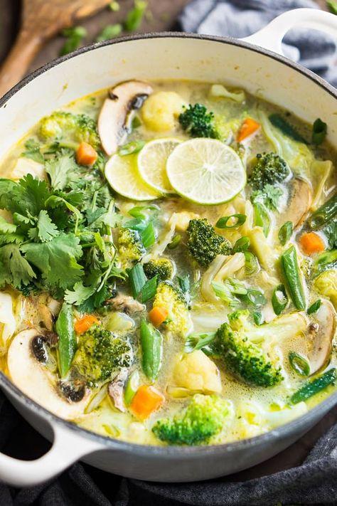 Soup Coconut Milk, Thai Soup Recipes Coconut, Thai Soup Recipes, Coconut Soup Recipes, Milk Soup, Thai Coconut Soup, Coconut Curry Soup, Thai Soup, Coconut Milk Soup