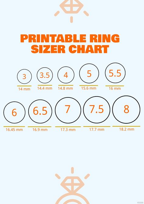 Ring Sizer Printable, Printable Ring Size Chart, Ring Chart, Printable Ring Sizer, 2nd Grade Math Worksheets, 1st Grade Math Worksheets, Pumpkin Coloring Pages, Circle Template, Professional Templates