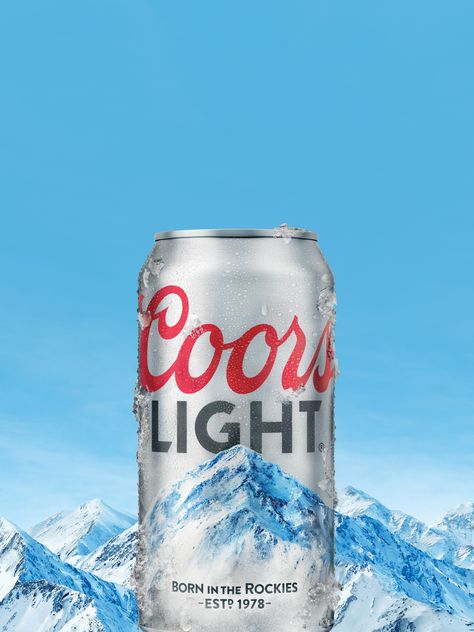 Coors Light Painting, Beer Drawing, Beer Magazine, Beer Wallpaper, Monster In Law, Light Backdrop, Beer Ad, Cake Templates, Beer Theme