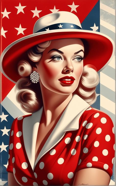 Vintage Illustration 50s, Pin Up Pictures, Rockabilly Art, 1950s Pinup, Pin Up Posters, Well Dressed Women, Cocktail Art, All American Girl, Retro Girls