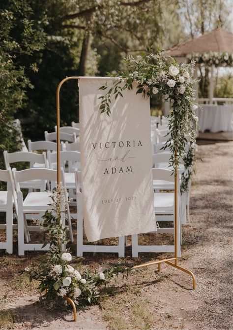 Canvas Wedding Signs, Canvas Welcome Sign, Wedding Entrance Sign, Wedding Entrance Decor, Gazebo Tent, Wedding Entrance, Tent Wedding, Wedding Welcome Sign, Wedding Vision