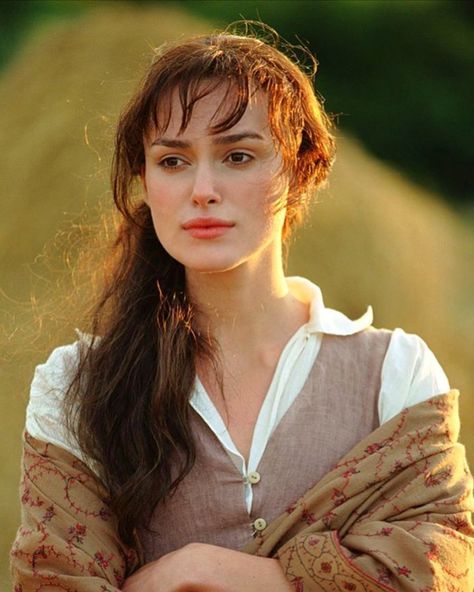 Period Drama on Instagram: “- Elizabeth Bennet - • How many times I've seen pride and prejudice, I still love it more and more! 😍♥️• #prideandprejudice…” Elizabeth Bennet, Pride And Prejudice, Long Hair, A Woman, Hair