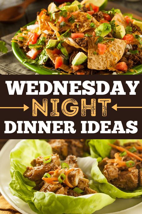 These easy Wednesday night dinner ideas are perfect for mid-week meals! From mac and cheese to tacos to sloppy joes, give yourself a break in the kitchen with these quick dishes. Wednesday Night Dinner Ideas, Wednesday Dinner, Ground Beef And Cabbage, Night Dinner Recipes, Graduation Dinner, Late Night Dinner, Quick Dishes, Dinner Night, Pasta Dinners