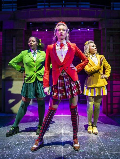 Heathers The Musical Tickets | Theatre Royal Haymarket | LondonTheatre.co.uk Musical Theatre Outfit Ideas, Heathers Costume, Musical Tickets, Musical Theatre Costumes, Theatre Outfit, Heathers Movie, Musical Costumes, Dream Roles, Heather Chandler